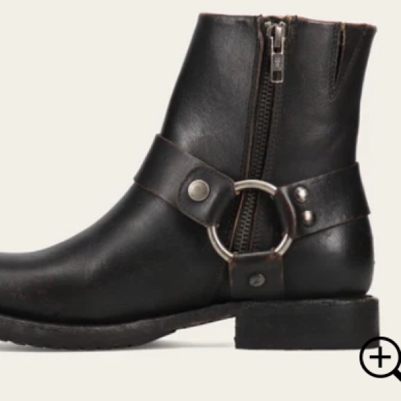 NWOB Frye Veronica Flex Harness Boots in Black Sz 8.5. - Picture 2 of 15